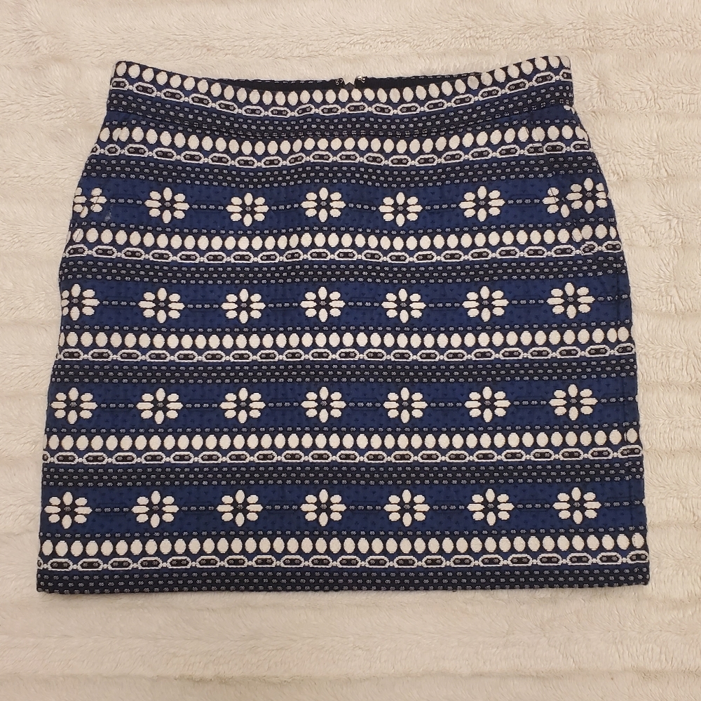 3/$25 J. Crew Fair Isle Jacquard Mini Skirt Size 4